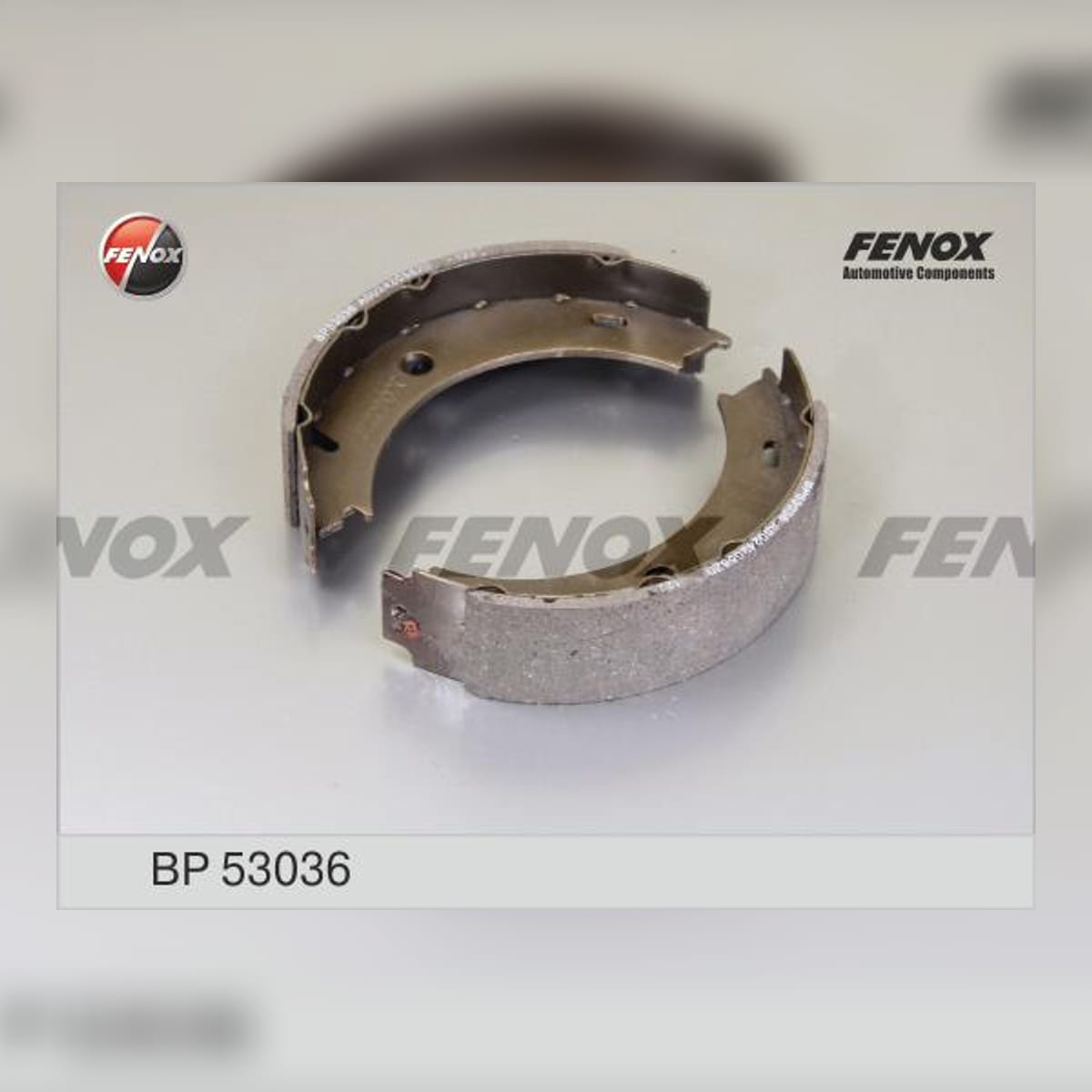 Деталь Колодки тормозные барабанные FENOX
