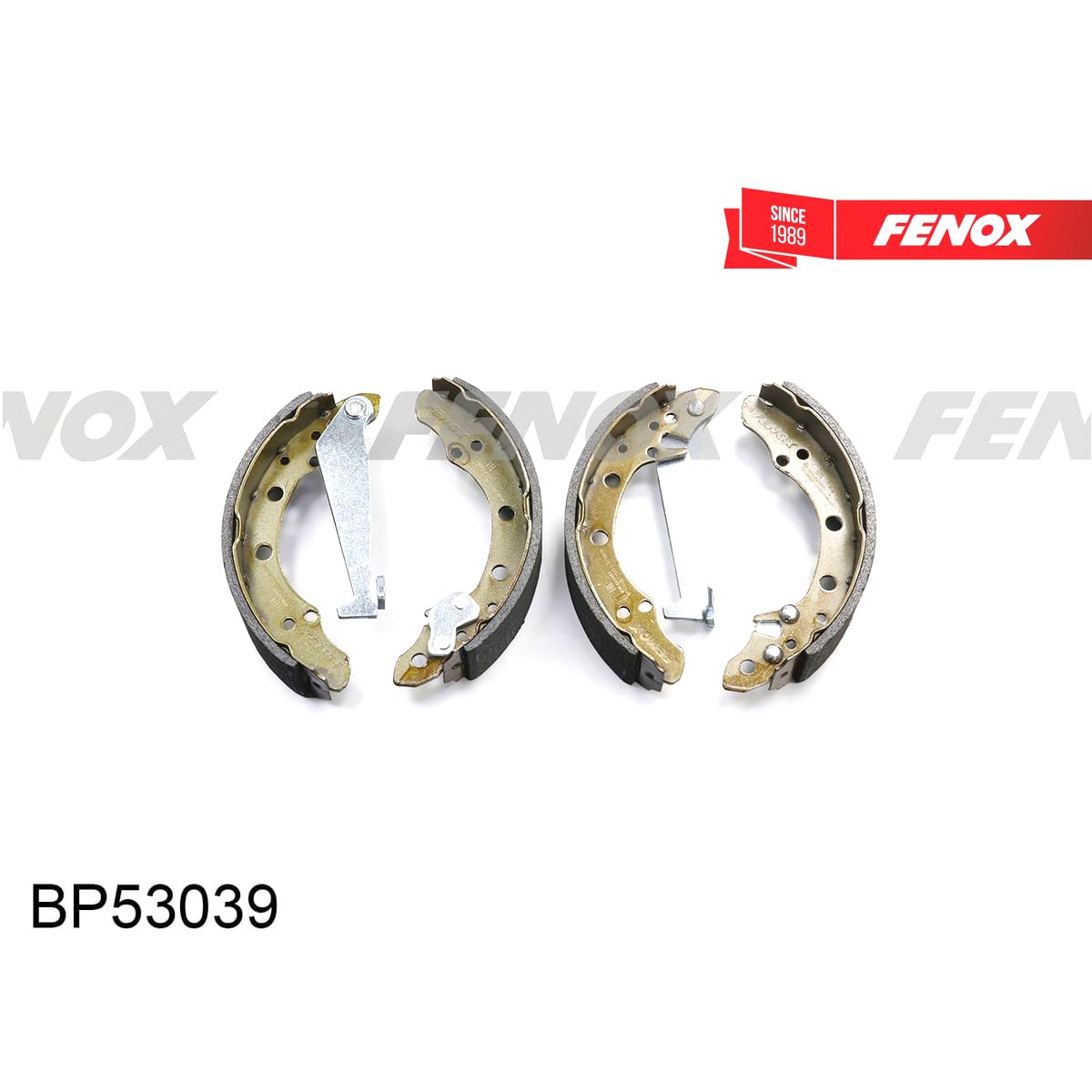 Деталь Колодки тормозные барабанные FENOX