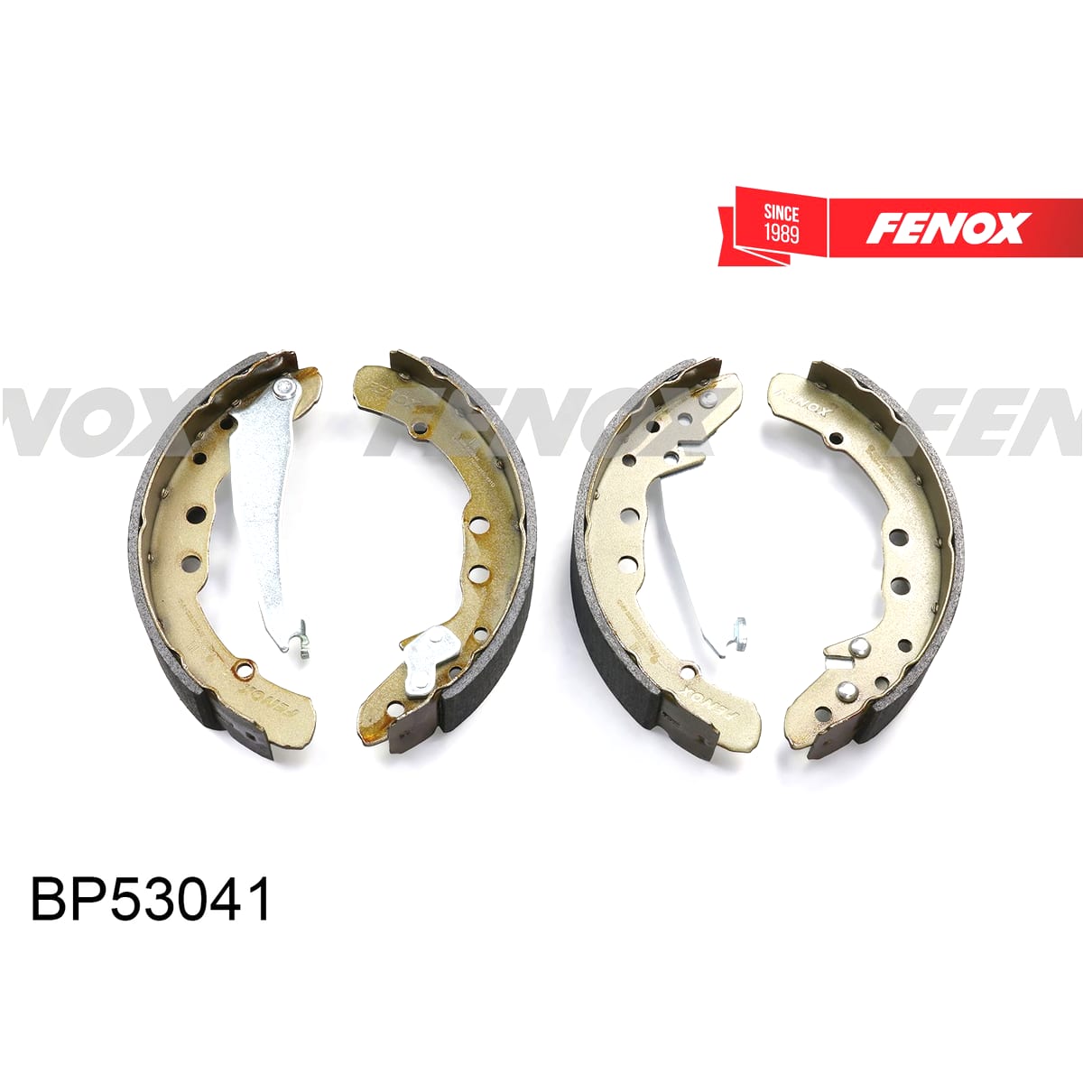 Деталь Колодки тормозные барабанные FENOX