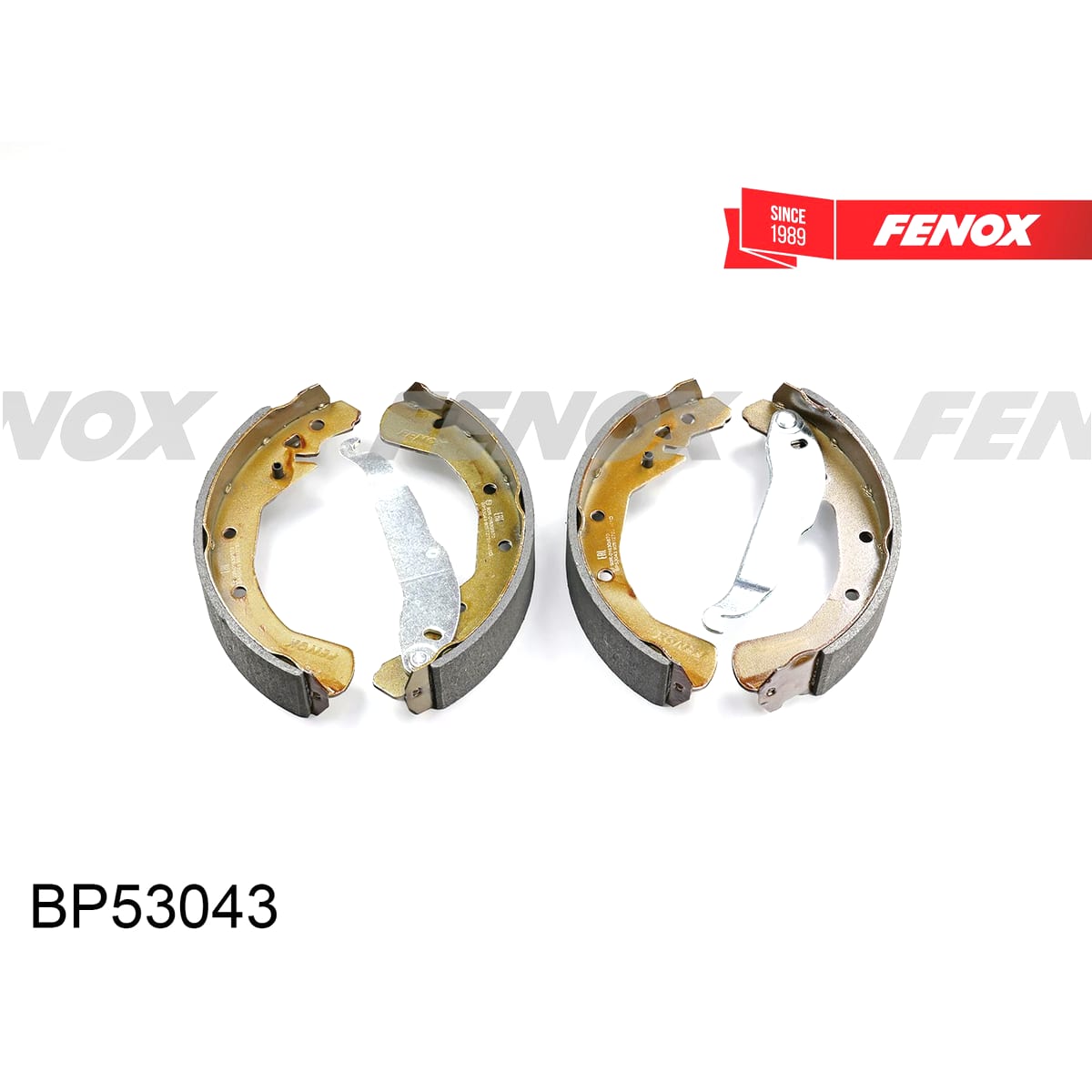 FENOX Колодки тормозные барабанные