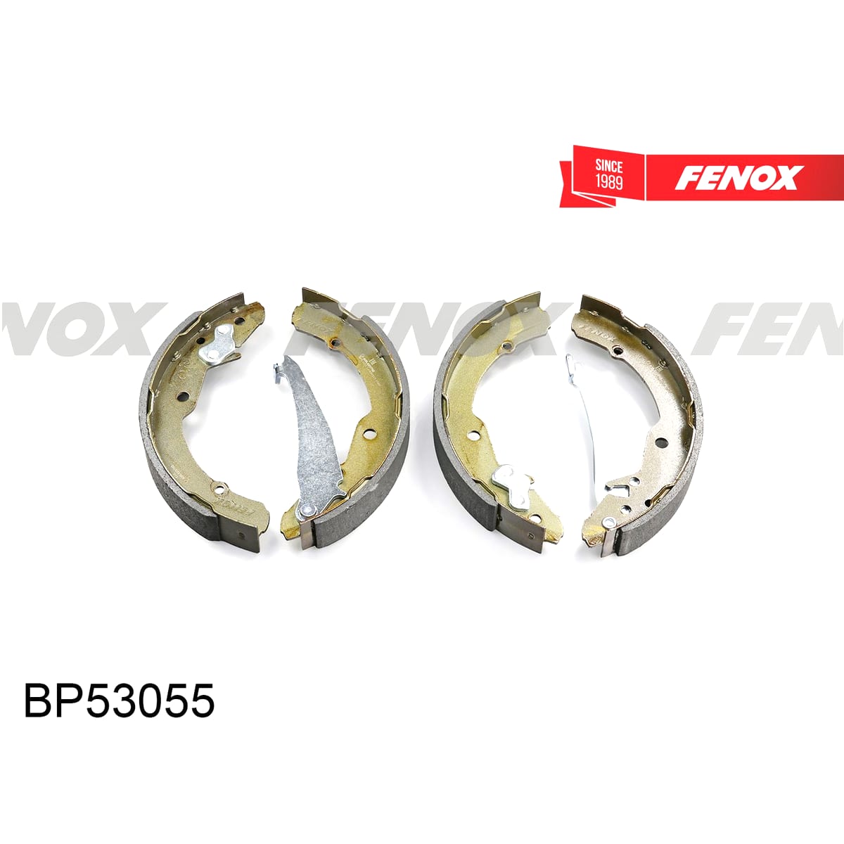 Деталь Колодки тормозные барабанные FENOX