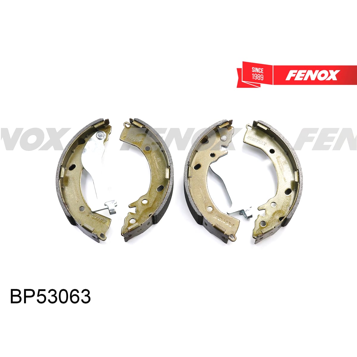 Деталь Колодки тормозные барабанные FENOX