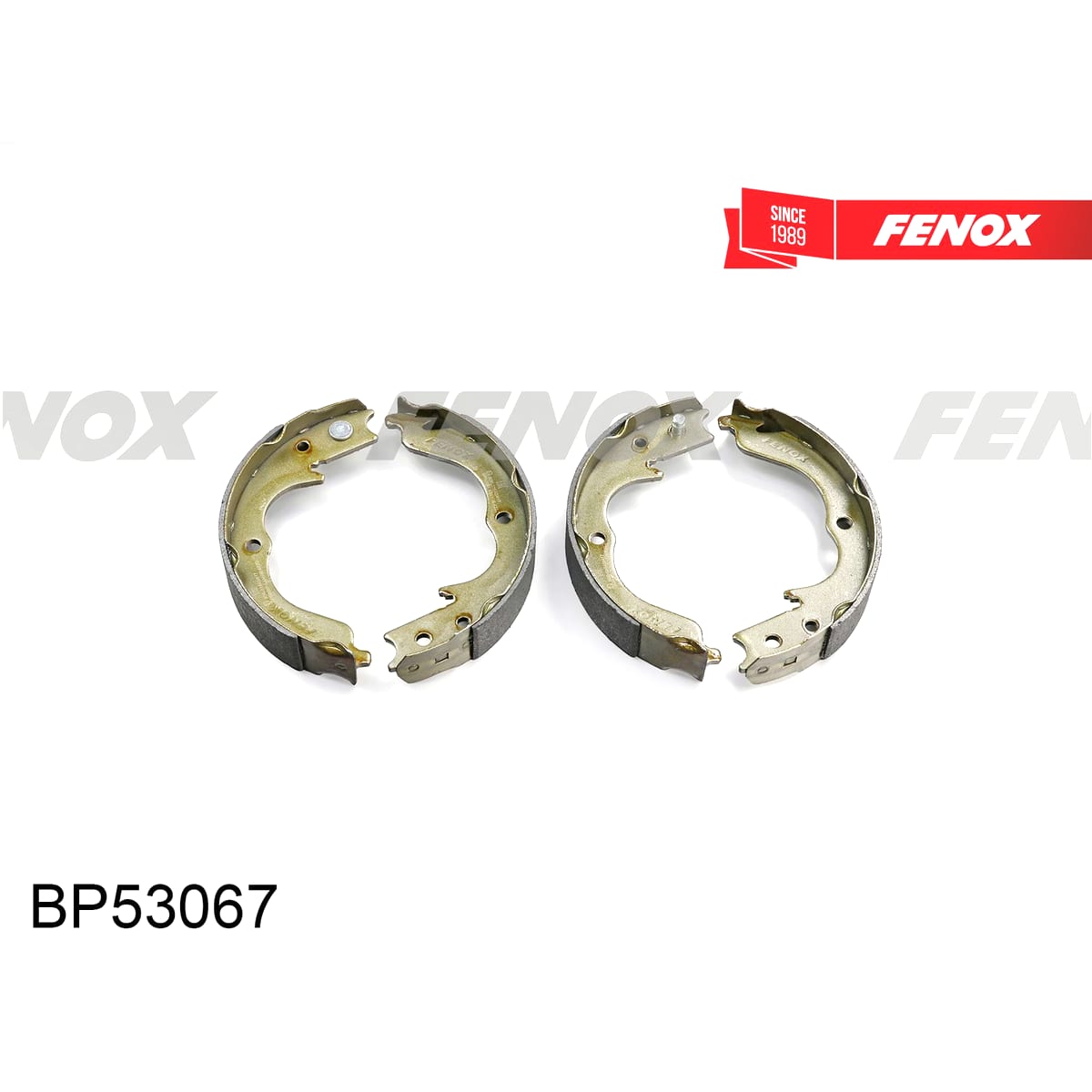 Деталь Колодки тормозные барабанные FENOX