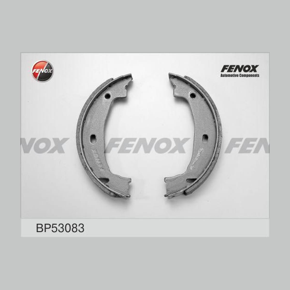 Деталь Колодки тормозные барабанные FENOX
