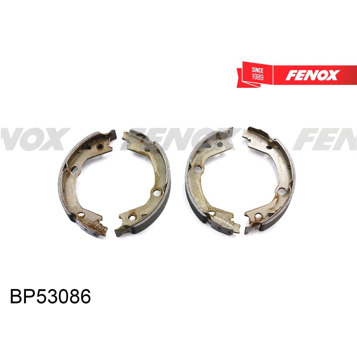 Деталь Колодки тормозные барабанные FENOX