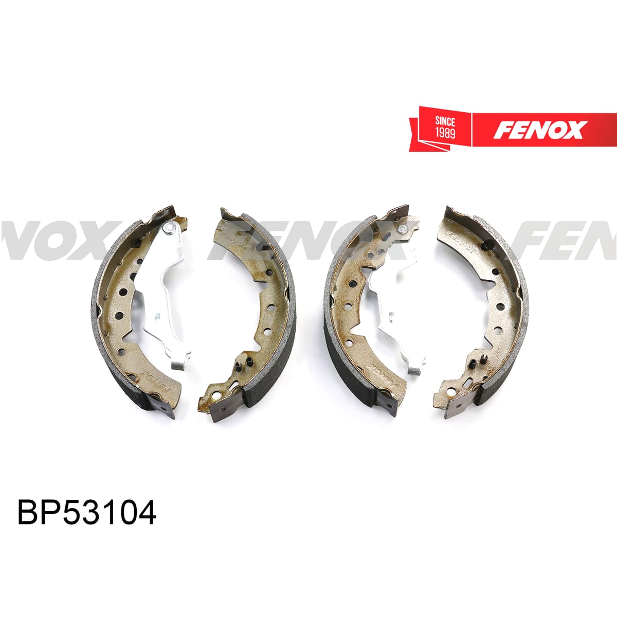 Деталь Колодки тормозные барабанные FENOX