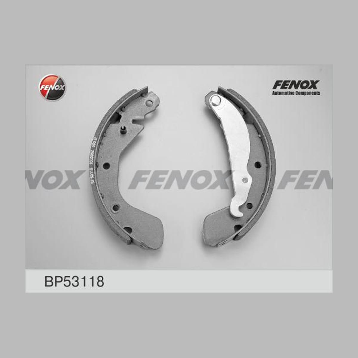 Деталь Колодки тормозные барабанные FENOX