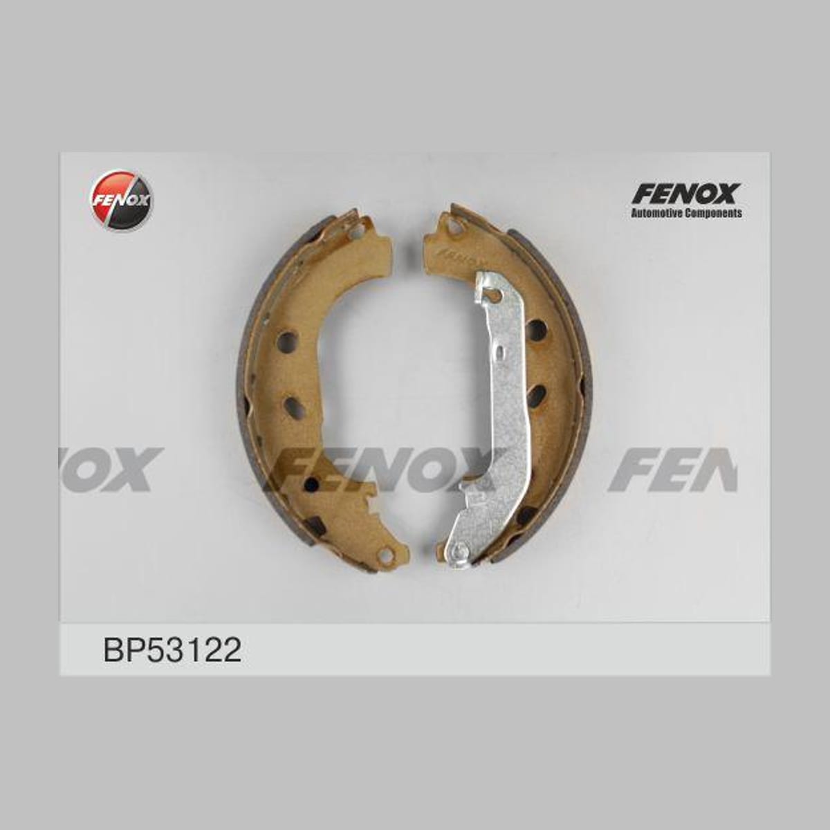 Деталь Колодки тормозные барабанные FENOX
