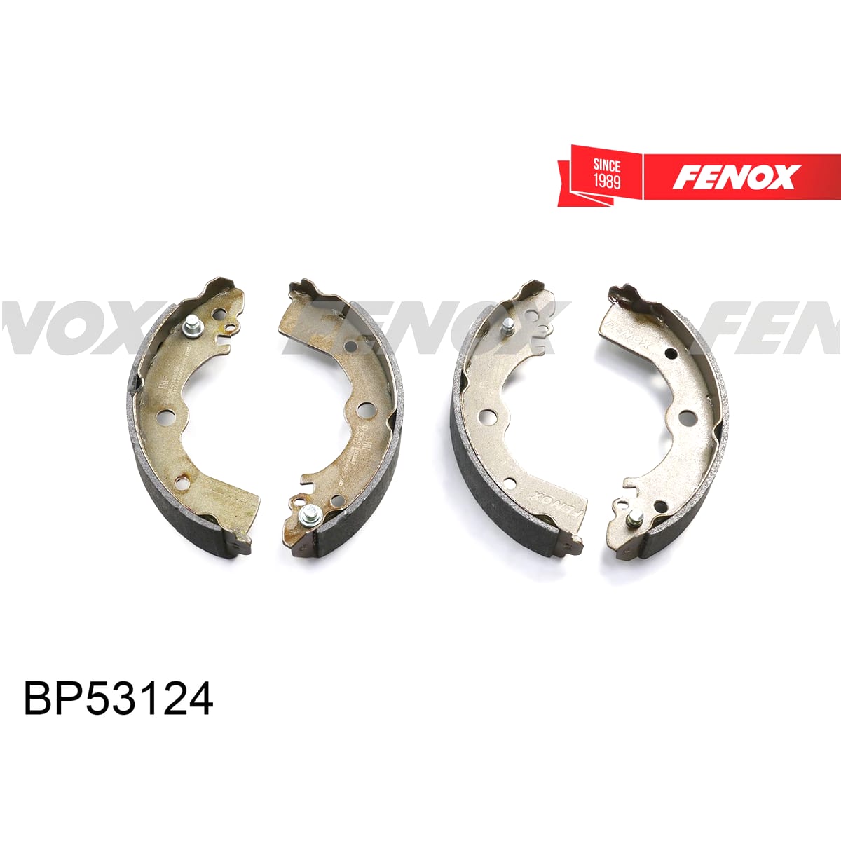 Деталь Колодки тормозные барабанные FENOX