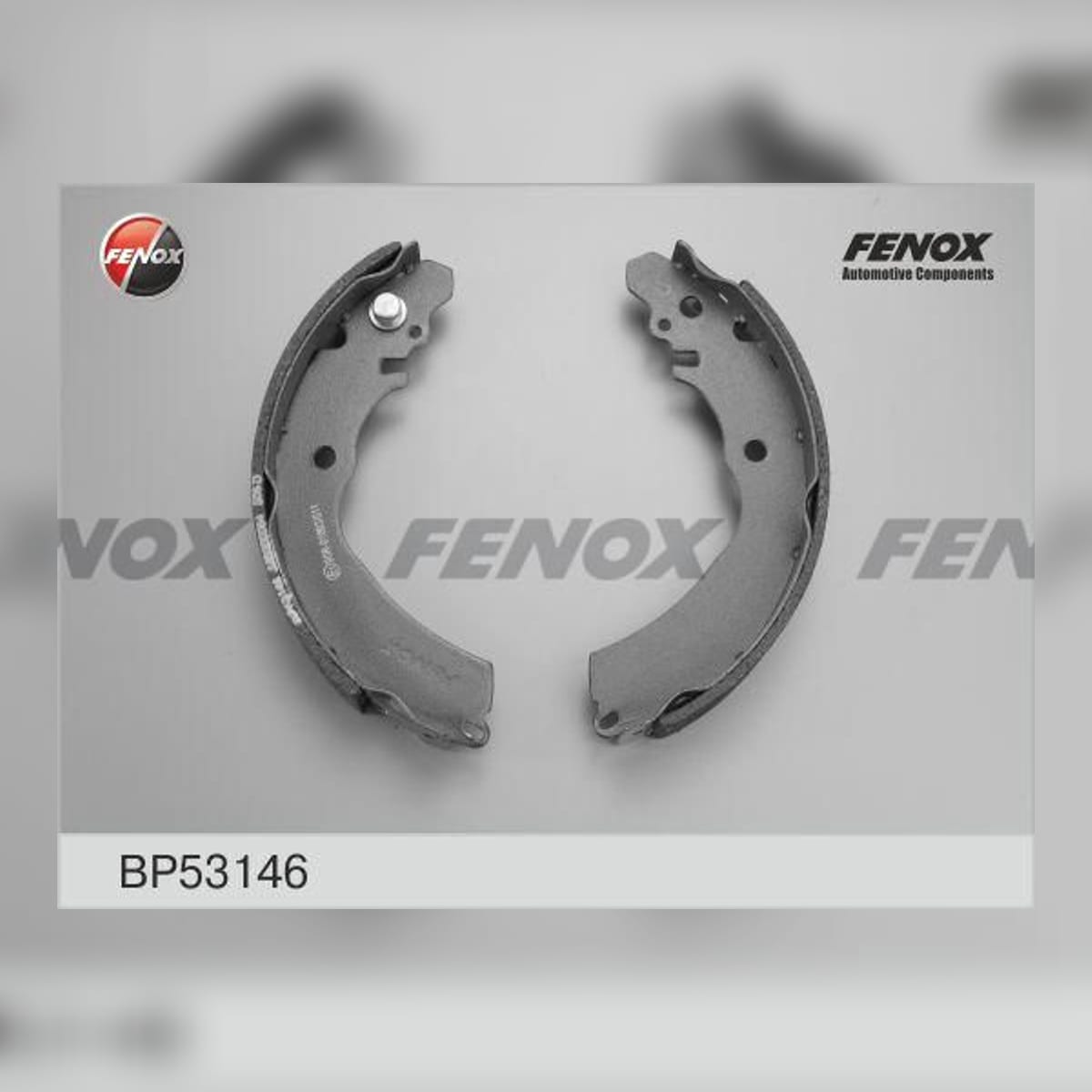 Деталь Колодки тормозные барабанные FENOX