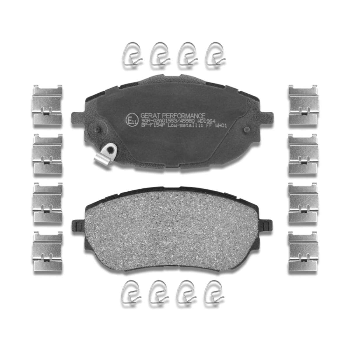 Gerat Original BP-F154P Колодки
