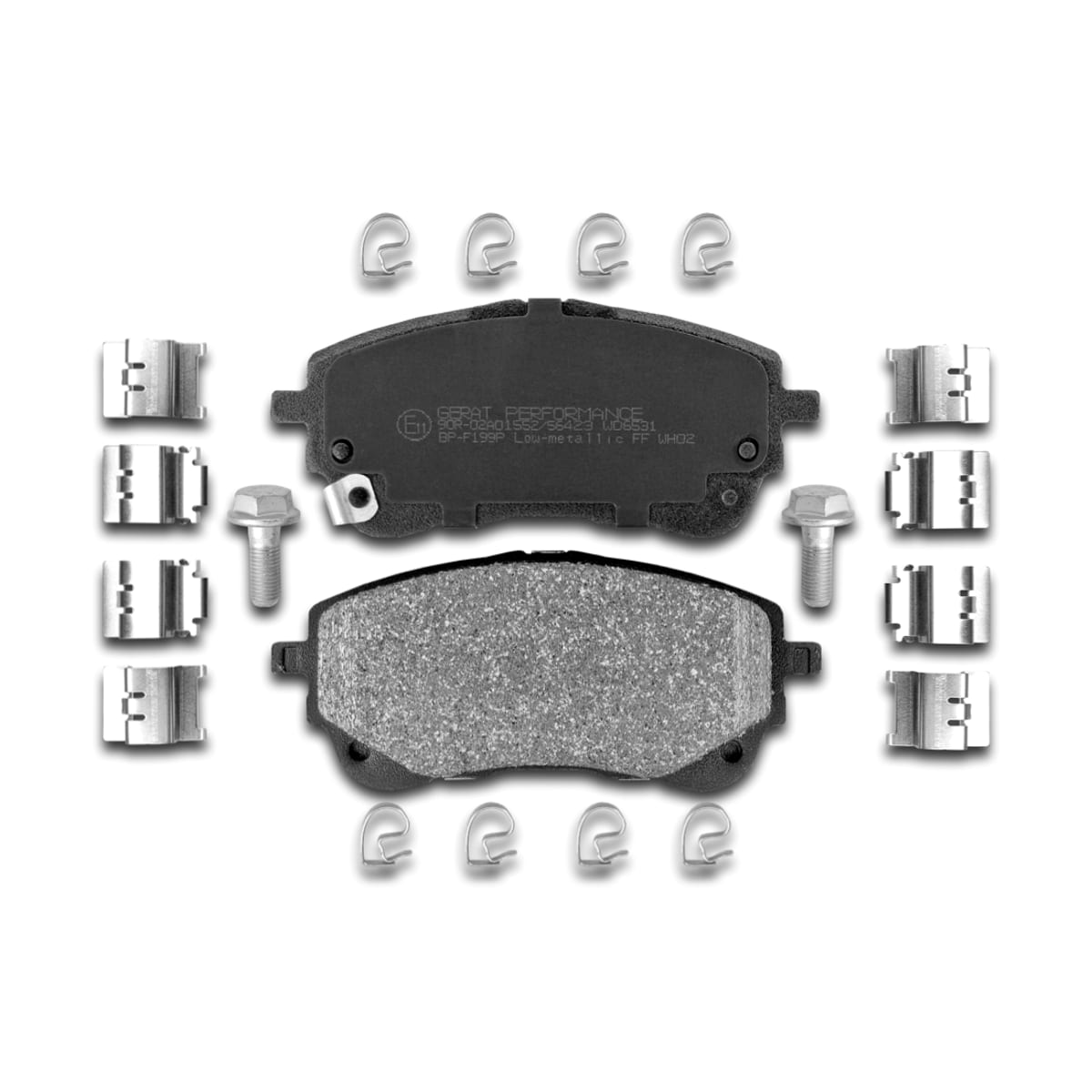 Деталь Gerat Original BP-F199P Колодки Gerat Original