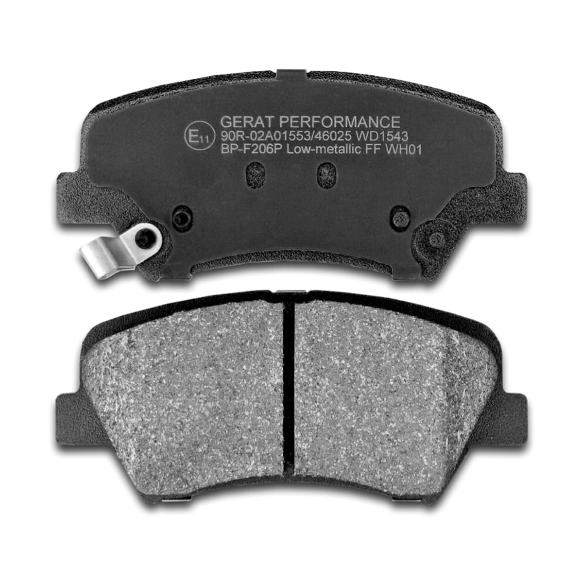 Деталь Gerat Original BP-F206P Колодки Gerat Original