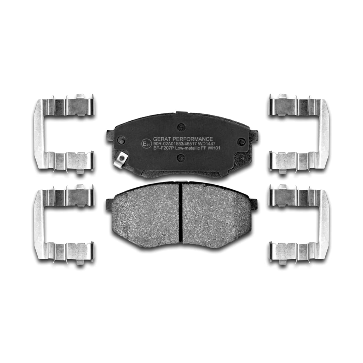 Gerat Original BP-F207P Колодки