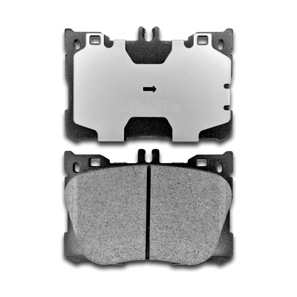 Деталь Gerat Original BP-F255C Колодки Gerat Original