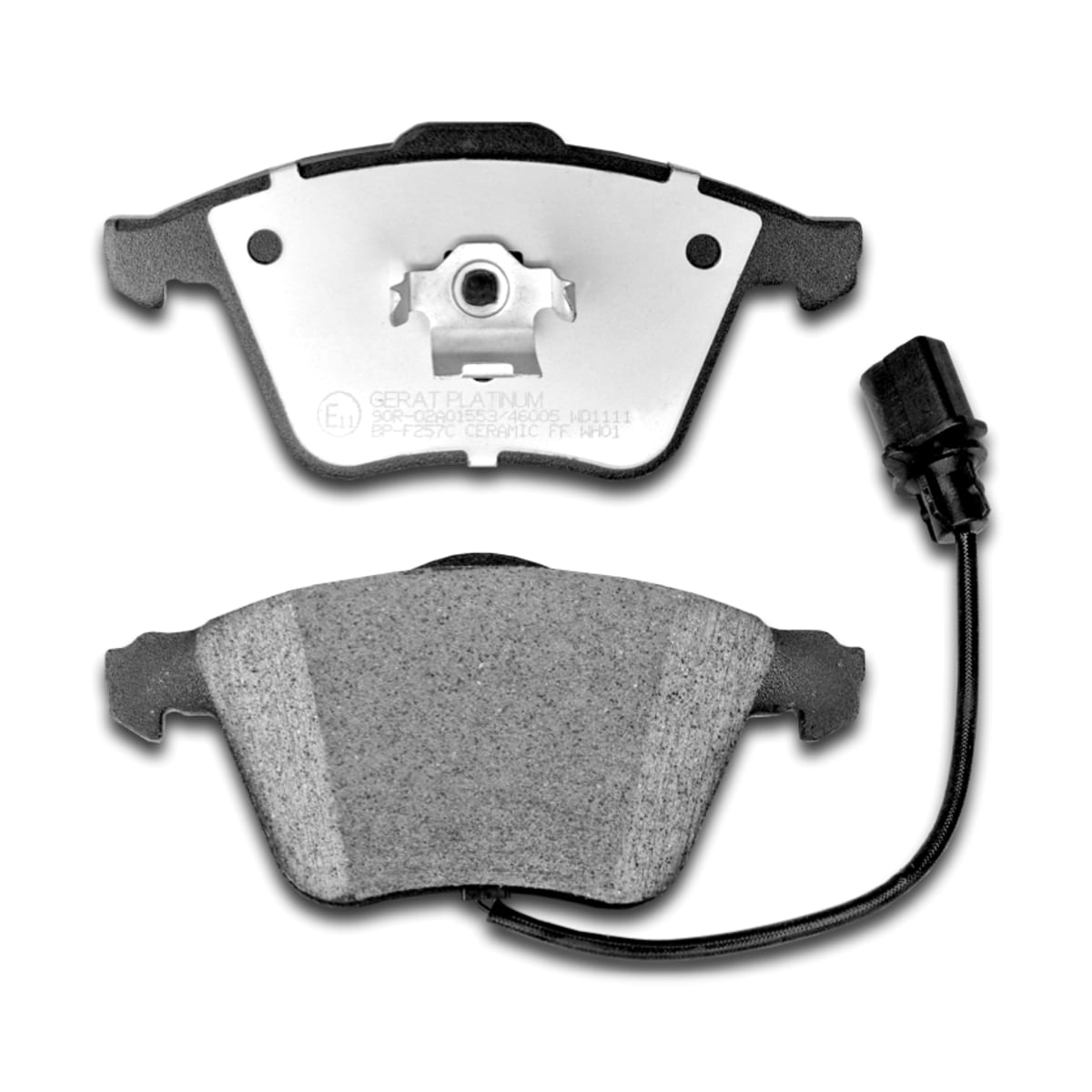 Деталь Gerat Original BP-F257C Колодки Gerat Original