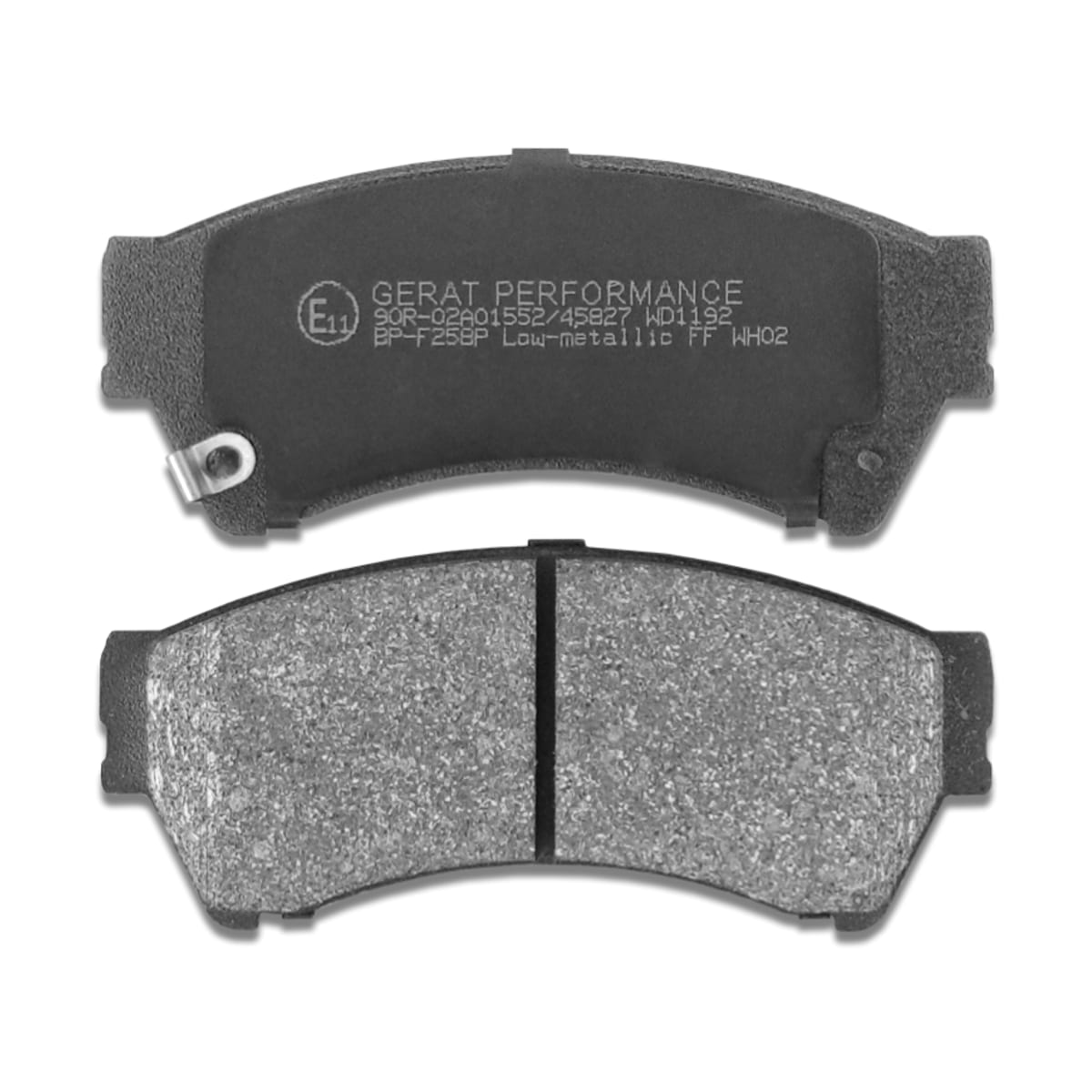 Gerat Original BP-F258P Колодки