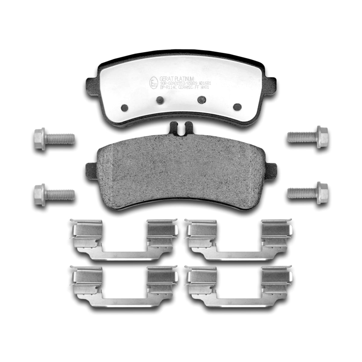 Деталь Gerat Original BP-R114C Колодки Gerat Original