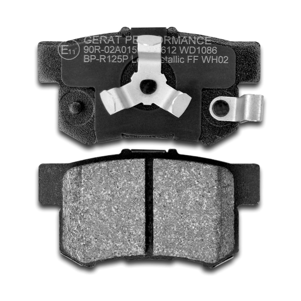 Деталь Gerat Original BP-R125P Колодки Gerat Original