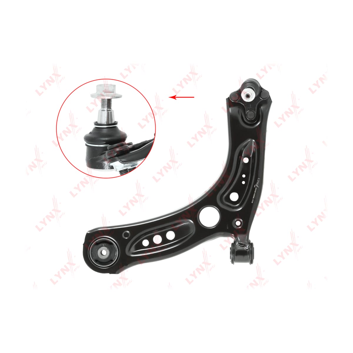 LYNXAUTO Рычаг подвески нижний C5699L (перед лев)