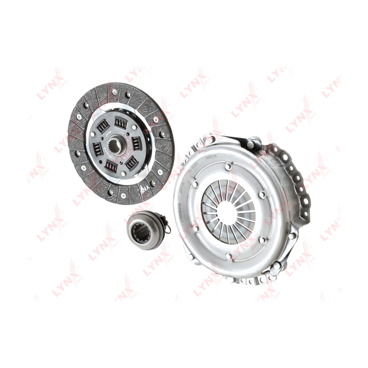 LYNXAUTO Комплект сцепления (O 200 mm) LADA 2101-07/NIVA 2121/2131