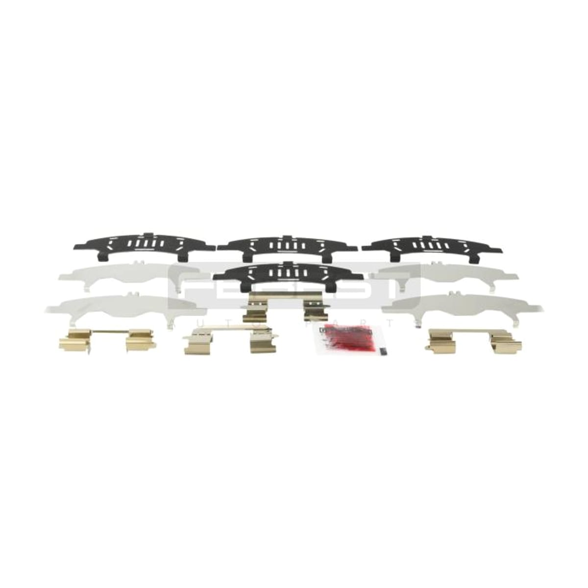 FEBEST Монтажный комплект для дисковых колодок D1080JE00A