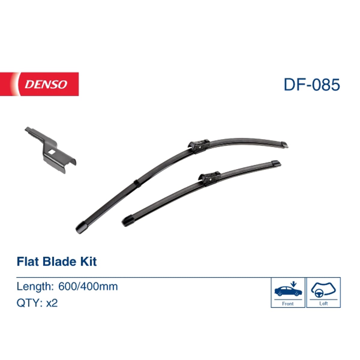 DENSO К-т бескаркасных щёток стеклоочистителя DF085
