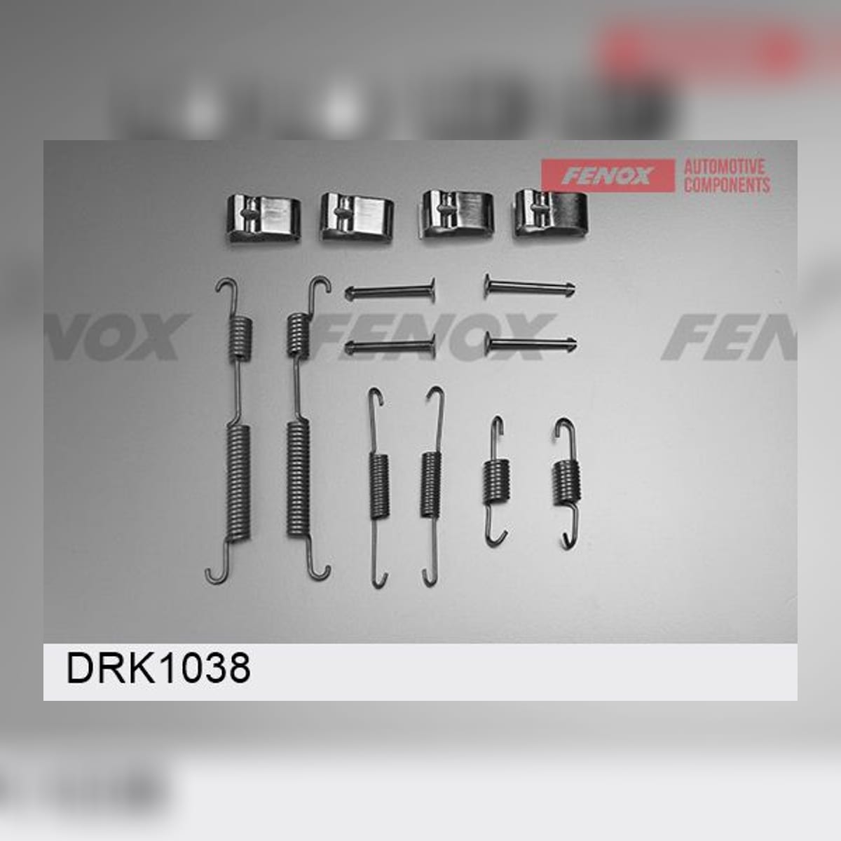 FENOX Ремкомплект тормозных колодок DRK1038 (зад прав/лев)