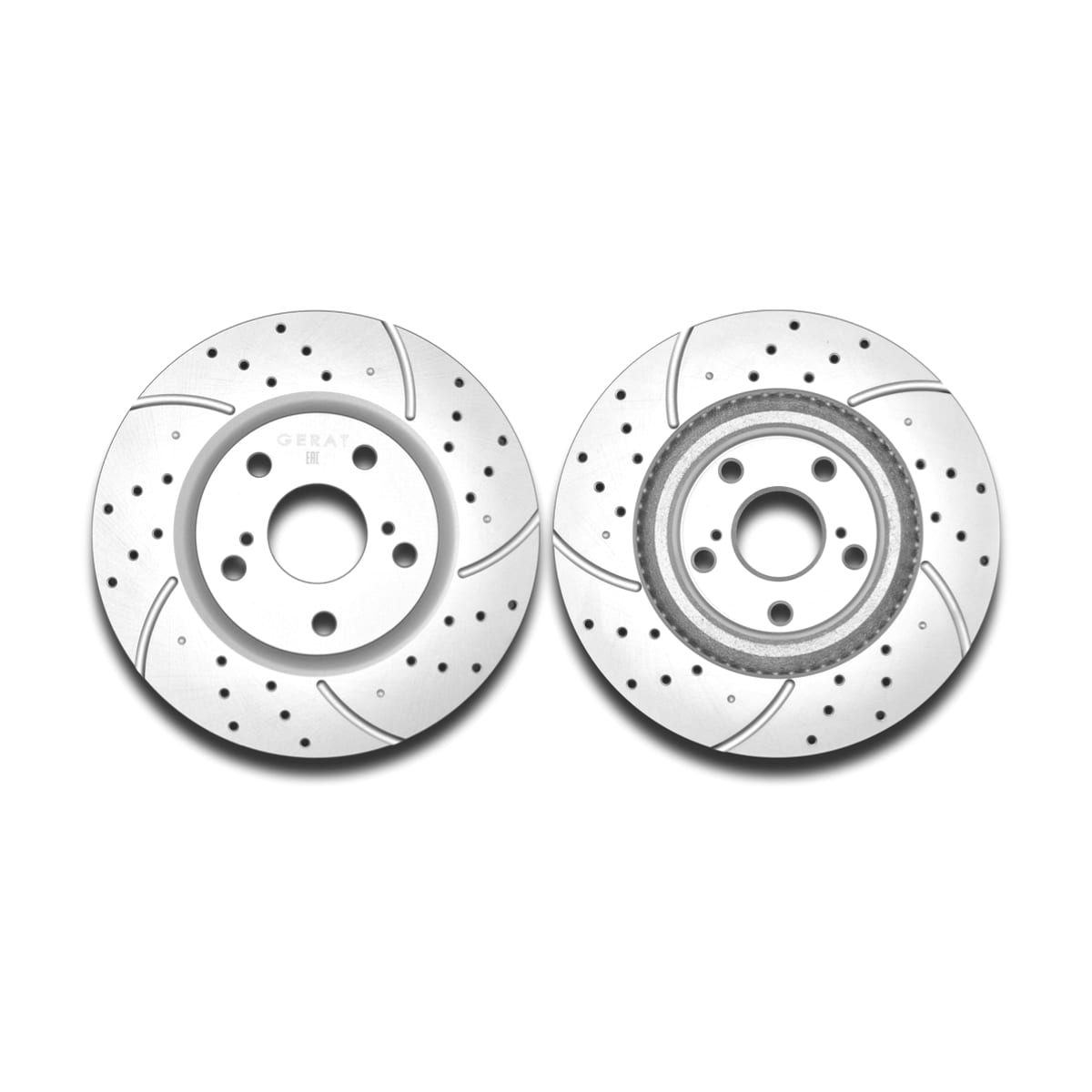 GERAT Диск тормозной () Platinum DSKF041P (перед прав/лев)