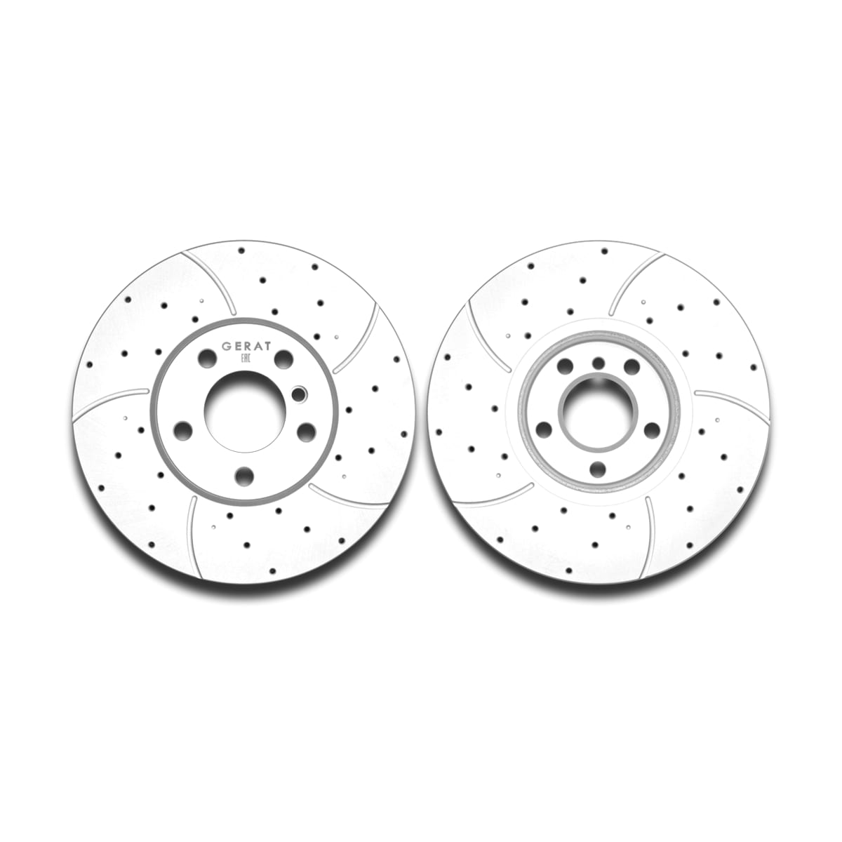 GERAT Диск тормозной () Platinum DSKF076P (перед прав/лев)