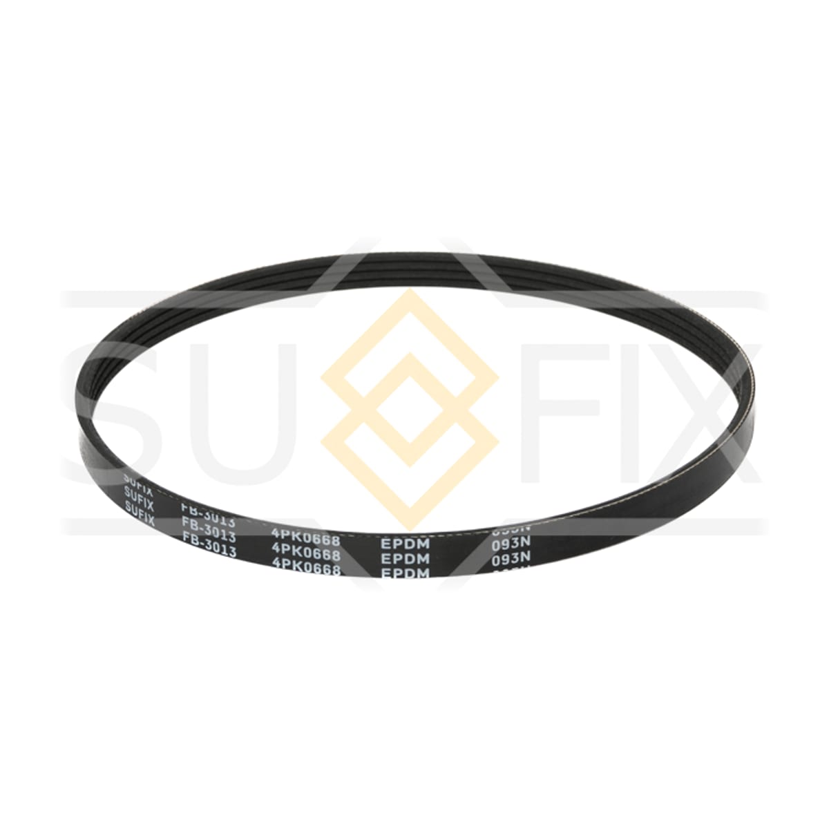 Деталь Ремень поликлиновой 4PK0668 SUFIX