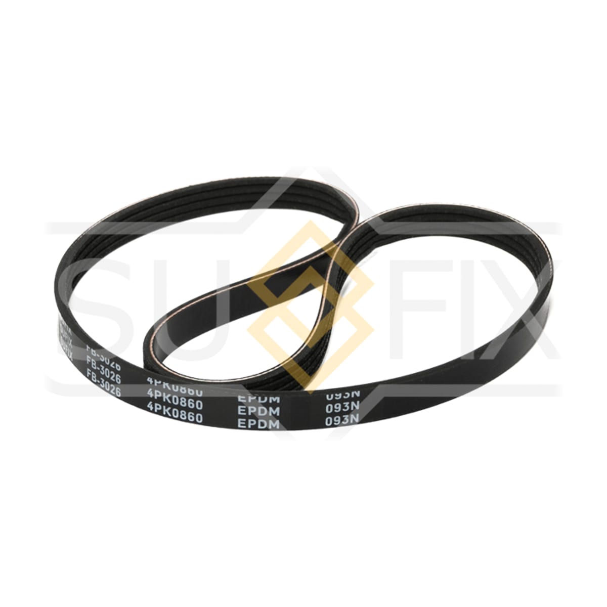 Деталь Ремень поликлиновой 4PK0860 SUFIX