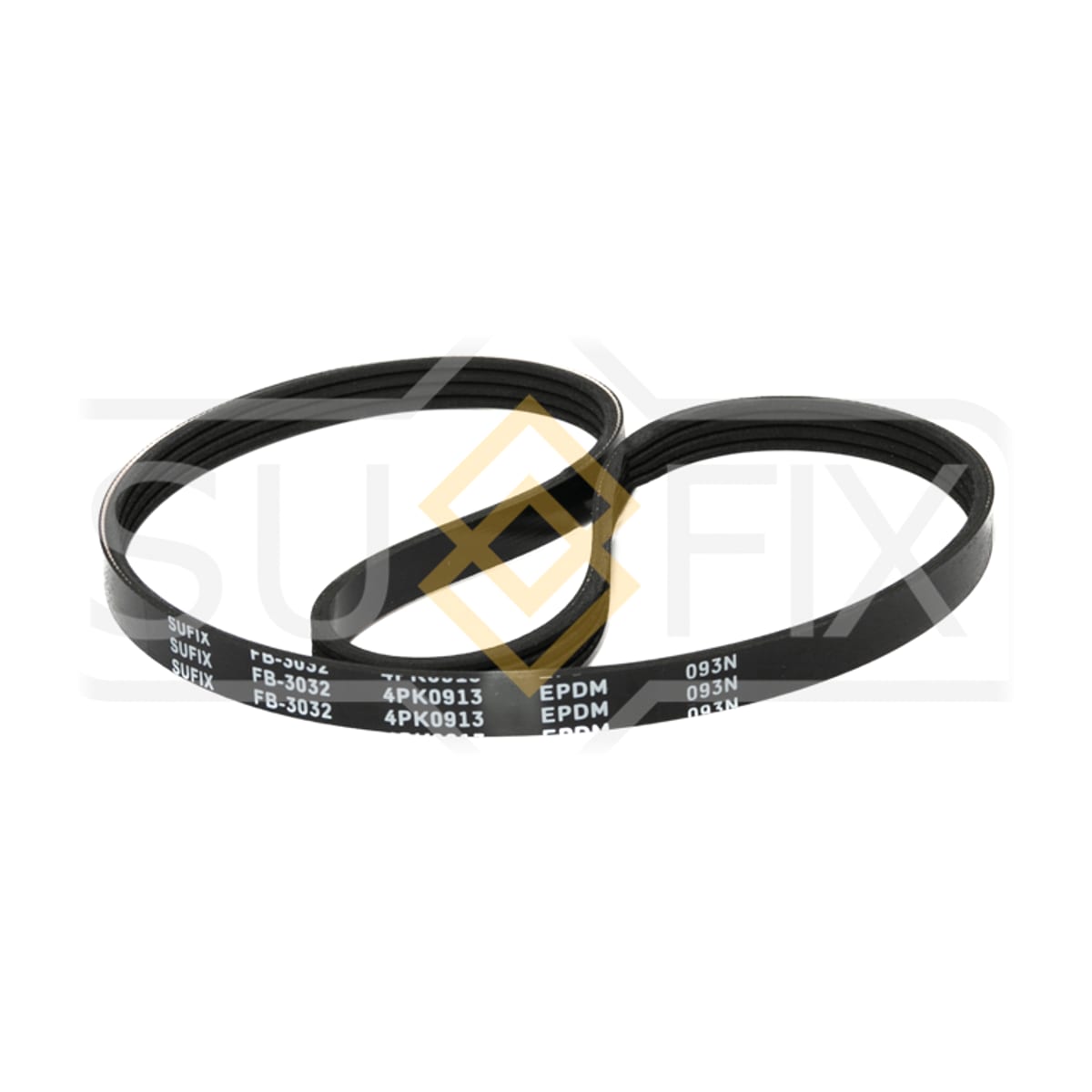 Деталь Ремень поликлиновой 4PK0913 SUFIX