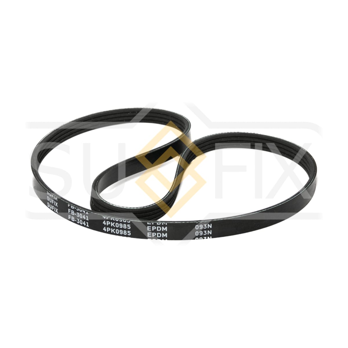 Деталь Ремень поликлиновой 4PK0985 SUFIX