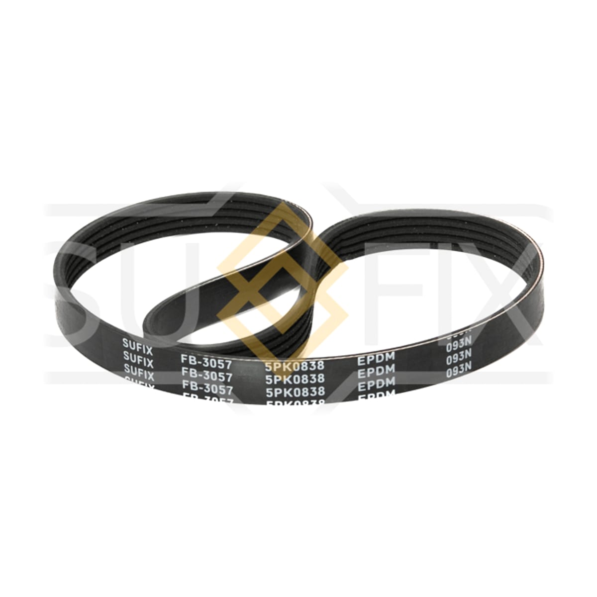 Деталь Ремень поликлиновой 5PK0838 SUFIX