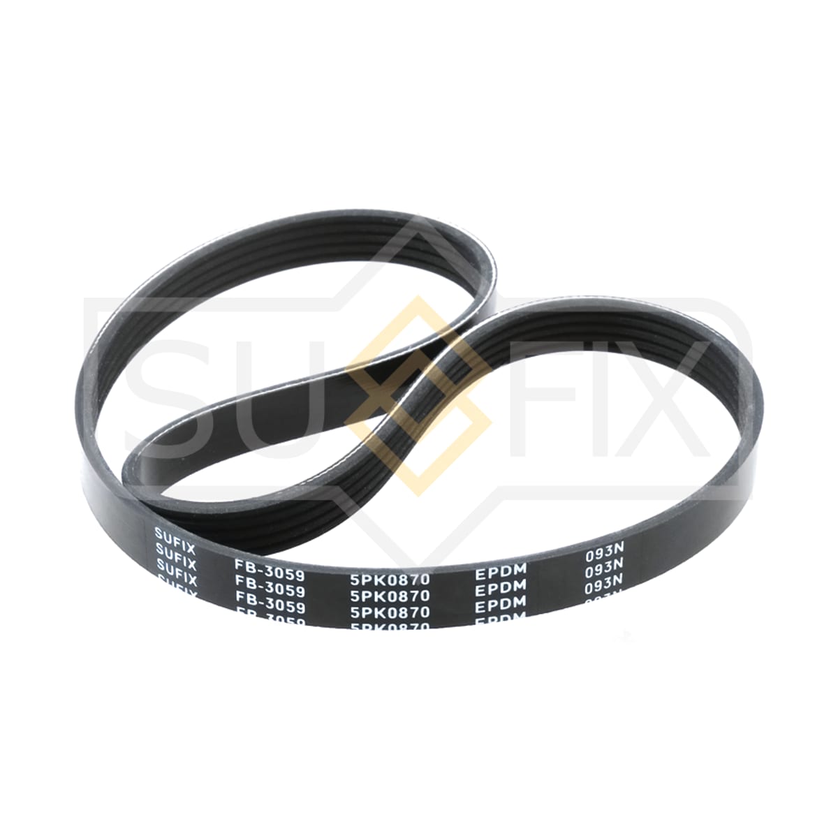 Деталь Ремень поликлиновой 5PK0870 SUFIX