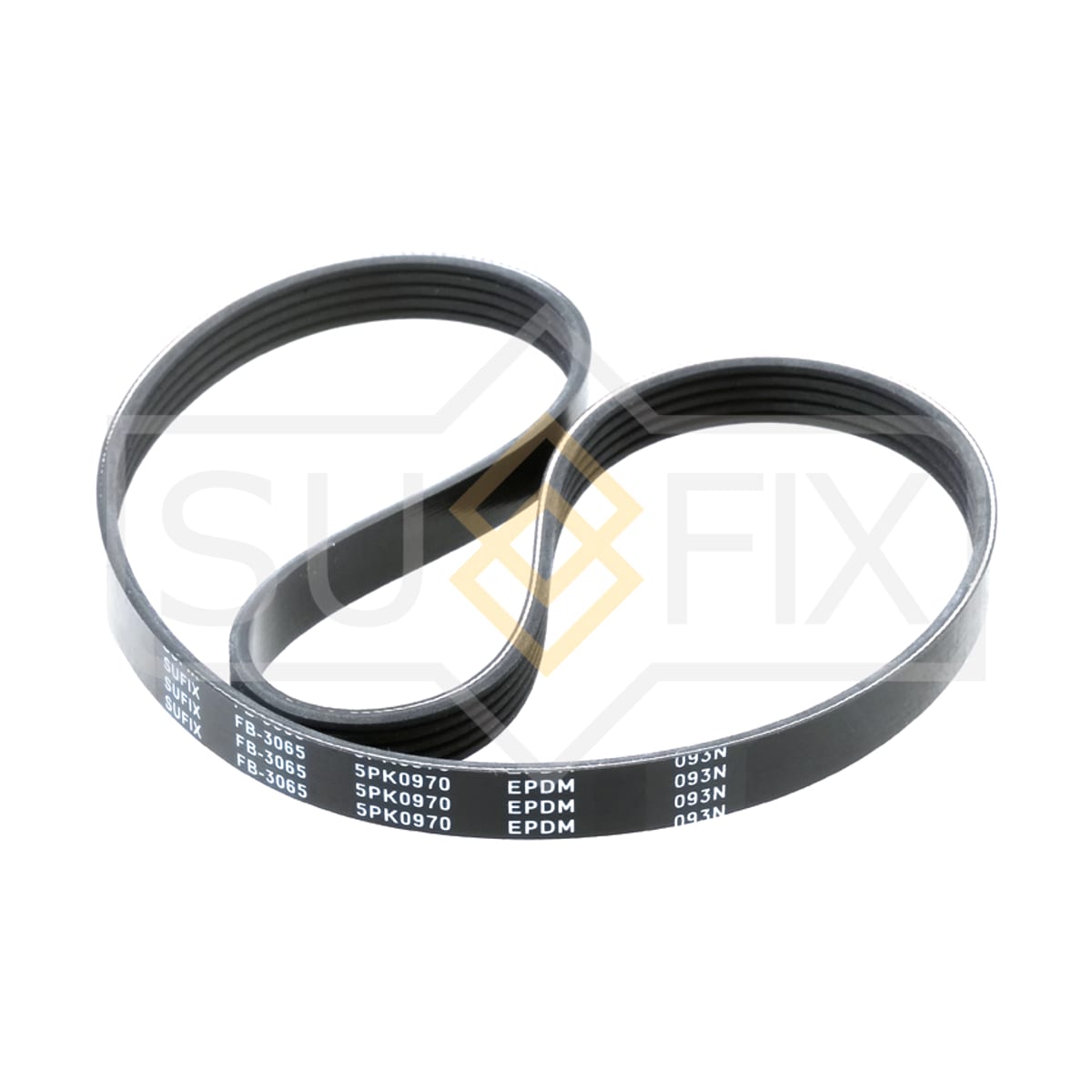 Деталь Ремень поликлиновой 5PK0970 SUFIX
