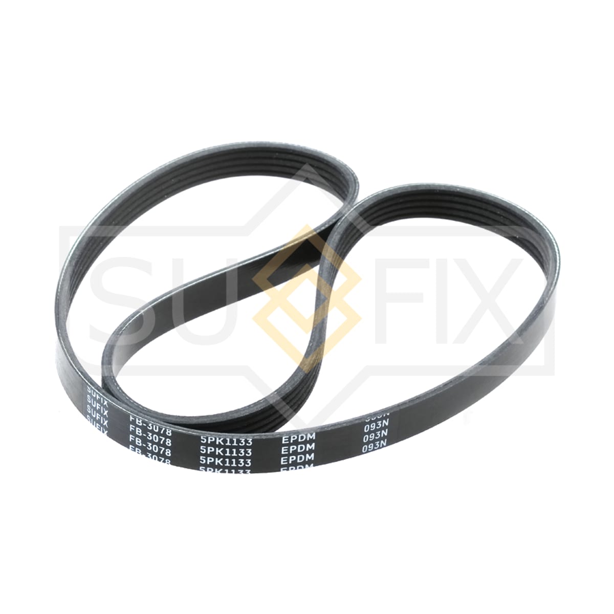 Деталь Ремень поликлиновой 5PK1133 SUFIX