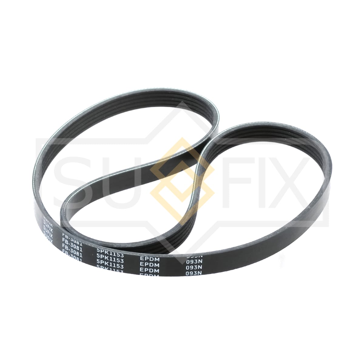 Деталь Ремень поликлиновой 5PK1153 SUFIX