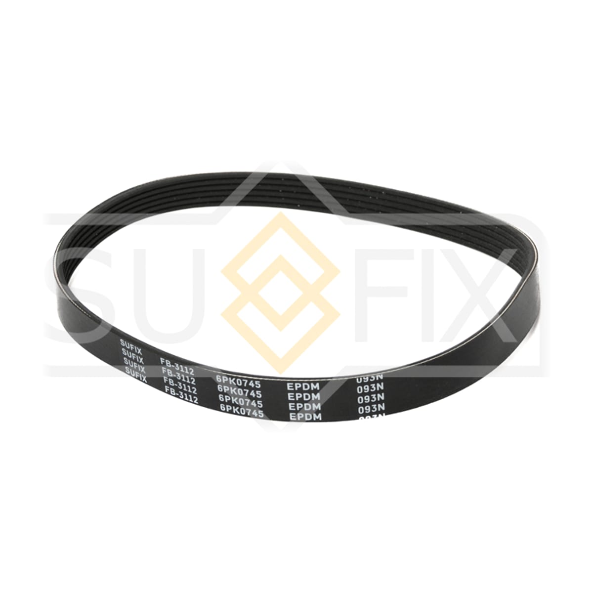 SUFIX Ремень поликлиновой 6PK0745 LADA 2110-12/KALINA 1117-19/PRIORA 2170/72