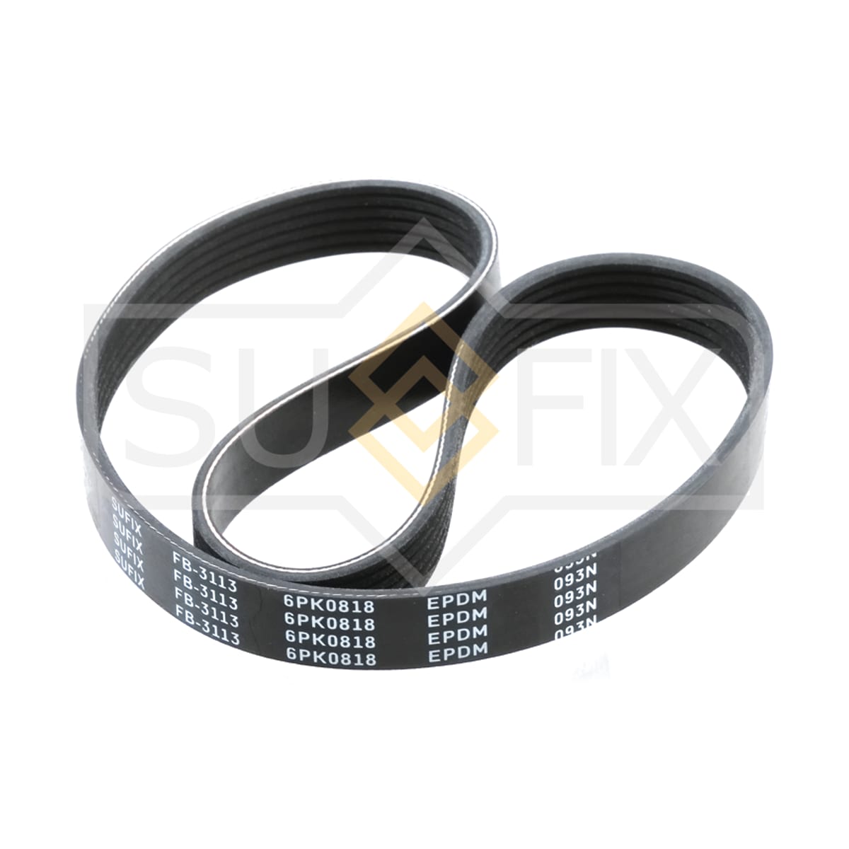 Деталь Ремень поликлиновой 6PK0818 SUFIX