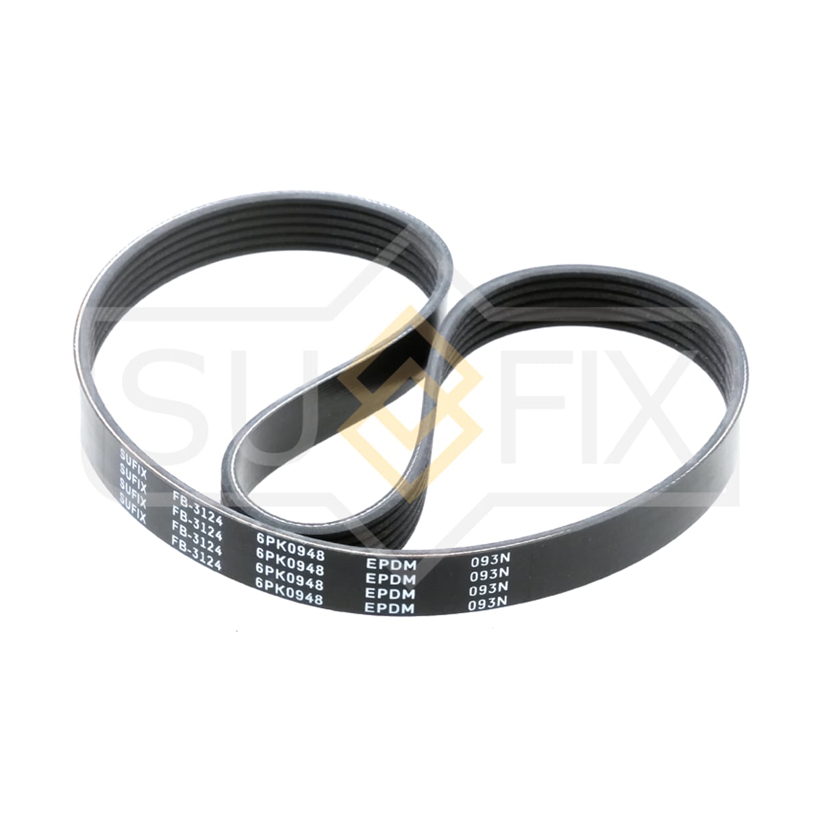 Деталь Ремень поликлиновой 6PK0948 SUFIX