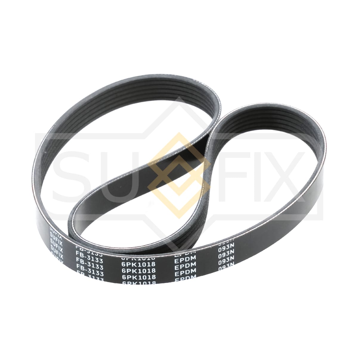 Деталь Ремень поликлиновой 6PK1018 LADA KALINA 1117-19/PRIORA 2170/72 SUFIX