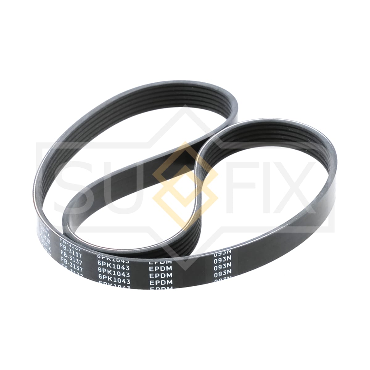 Деталь Ремень поликлиновой 6PK1043 SUFIX
