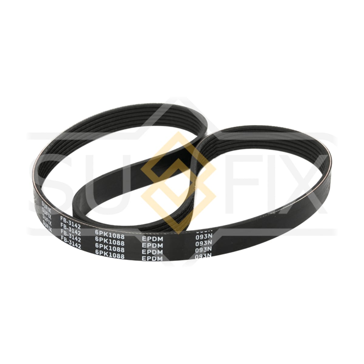 Деталь Ремень поликлиновой 6PK1088 SUFIX