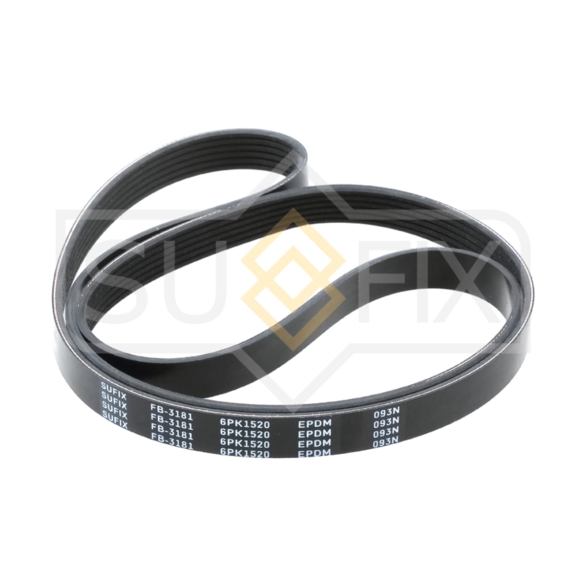 Деталь Ремень поликлиновой 6PK1520 SUFIX