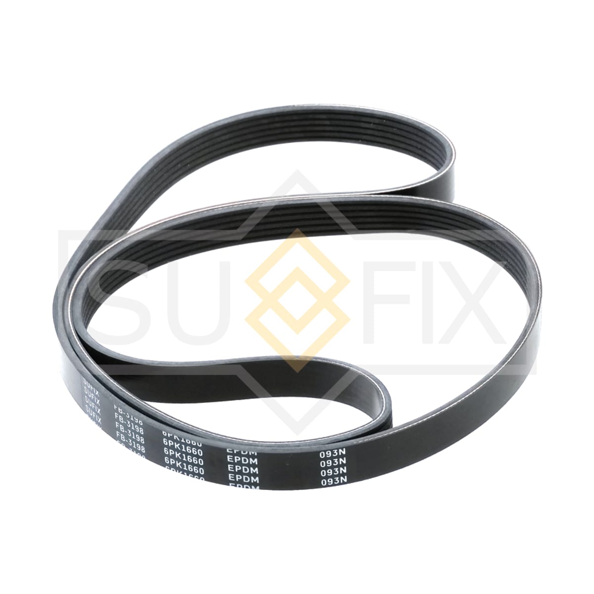 Деталь Ремень поликлиновой 6PK1660 SUFIX
