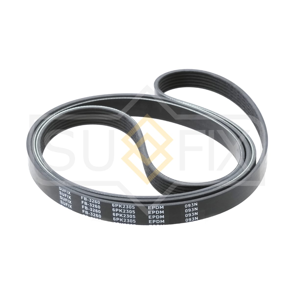 Деталь Ремень поликлиновой 6PK2305 SUFIX