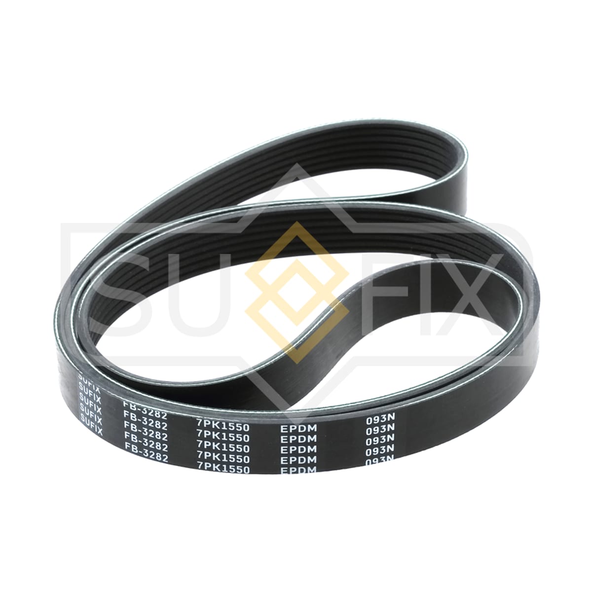 Деталь Ремень поликлиновой 7PK1550 SUFIX
