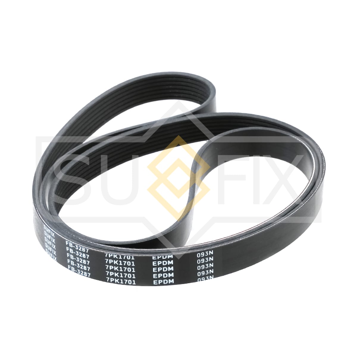 Деталь Ремень поликлиновой 7PK1701 SUFIX